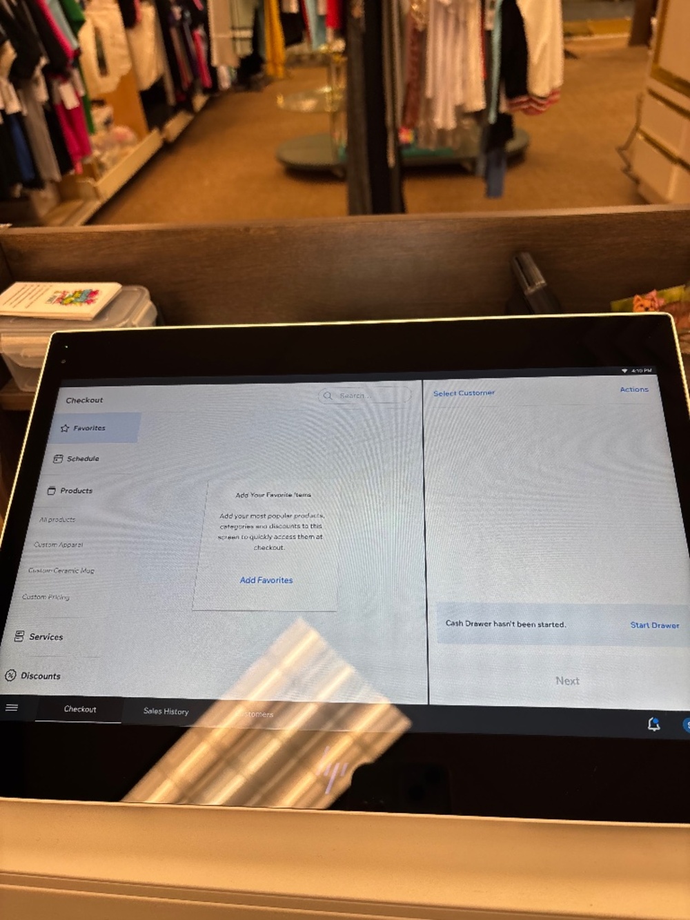 Wix POS System excl cash drawer